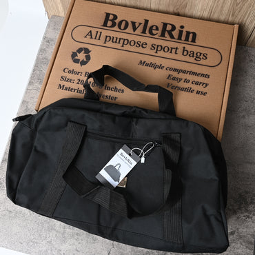 BovleRin Durable All-Purpose Sports Bag Versatile Gym & Travel Duffel with Multiple Compartments