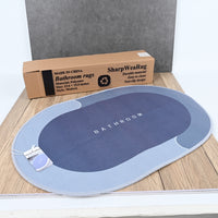 SharpWeaRug Soft Bathroom Rugs Absorbent & Non-Slip Carpet Mats for Bathroom & Indoor Use