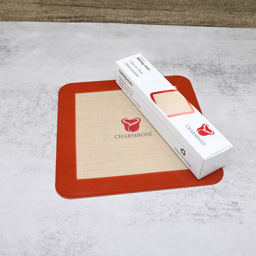 CHARMROSE Professional Baking Mats Non Stick Silicone Baking Mats Heat Resistant Kitchen Baking Sheet Mats Reusable Cookie Baking Mats
