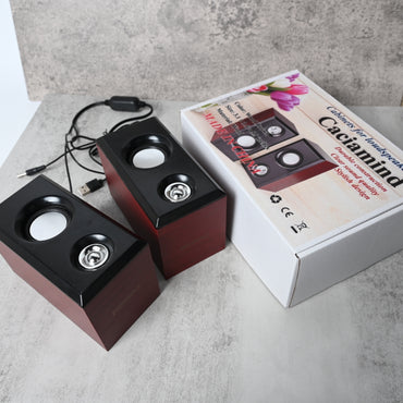 Caciamind High-Performance Speaker Cabinet Clear Sound Enclosure for Home