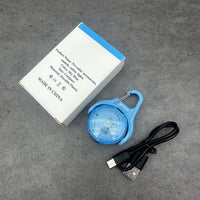 Aicpapa Pet Collar Accessories Safety Lights LED Rechargeable Rotating Clip On Light For Dogs And Cats Waterproof Night Walking Light