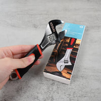 KESUO 6 Inch Adjustable Wrench Upgraded Non Slip Handle for DIY Professional Use