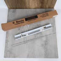 Bassio Pure White Venetian Blinds Adjustable Window Blinds for Home & Office