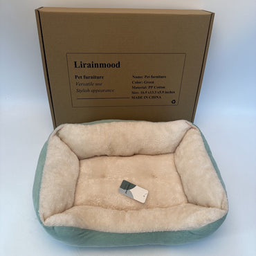 Lirainmood Premium Comfortable Pet Furniture Cozy Pet Nest Lounger For Cats And Small Dogs Indoor Home Pet Bed