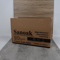 Sanoak Universal Vehicle Brake Lights High‑Visibility LED Brake Lights, Weather‑Resistant & Easy to Install
