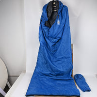 Uewtru Blue Portable Sleeping Bag Weather-Resistant Compact Camping Sleeping Bag for Outdoor Adventures