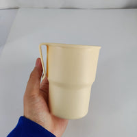 tslmodelcar Beige Car Cup Holder for Beverages, Bottles, Coffee, and Travel Mugs – Universal Fit and Easy Installation
