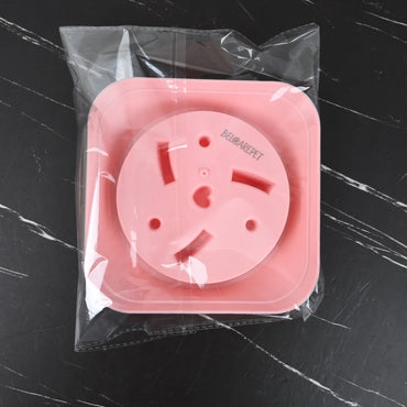 BELCAREPET Heart Shaped Slow Feeder Pet Bowl Pink Small Slow Eating Dog Cat Bowl PP Plastic Easy Clean