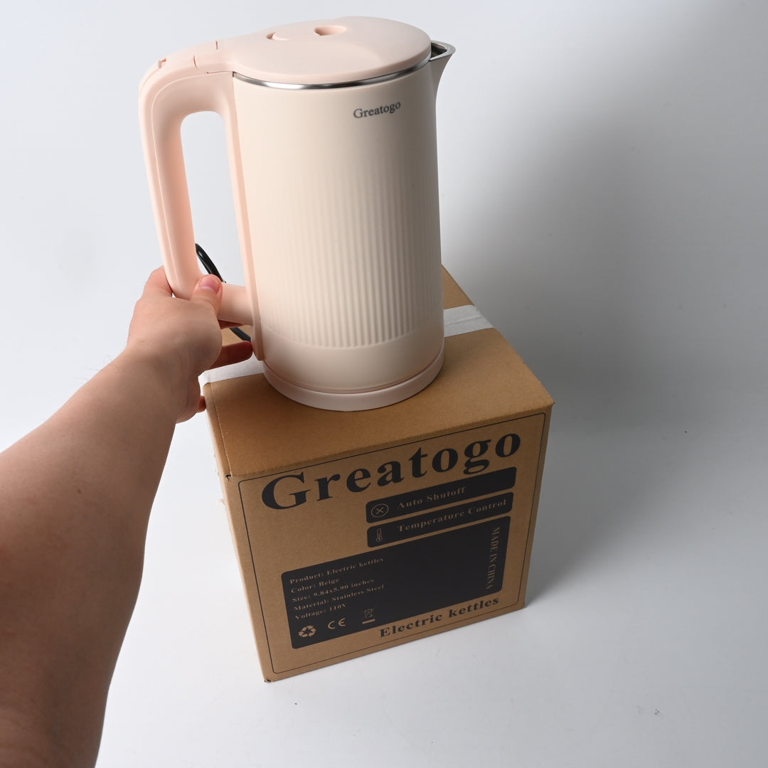 Greatogo Premium Stainless Steel Electric Kettles For Modern Kitchen Brewing And Hot Beverage Preparation