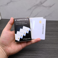 CARWITHX Chipcards Professional 4442 Contact IC Smart Card for Secure Access Control