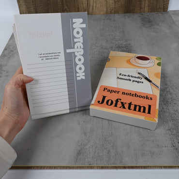 Jofxtml Compact A5 Size Paper Notebook High-Quality Lined Notebook for Note Taking & Journaling