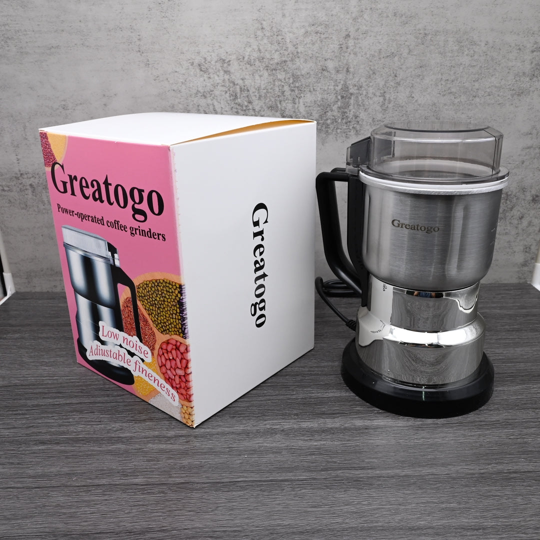 Greatogo Professional Power-operated Coffee Grinders With Electric Multi Purpose Grinding Technology