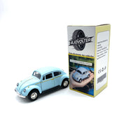 RJOVOLTER Non-electronic toy vehicles Detailed and Collectible Blue Metal and Plastic Die-Cast Ttoy Vehicles in Precise 1:36 Scale for Display and Imaginative Play