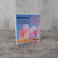 iBaloneKoo Balloons Round Rubber Balloons for Parties and Celebrations Durable Stretch Friendly for Birthday Wedding and Event Decor