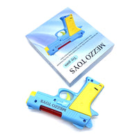MEZZO TOYS Toy guns ABS Material Blue Yellow 13*14*3 Centimeter Children Target Toy Guns For Imaginative Play