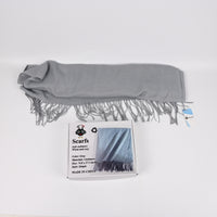 UGLY TIME Cashmere Scarf Gray Ultra Soft Winter Scarves for Men and Women Elegant Fashion Accessory