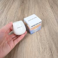 NOTES FOR LATER Low-Temperature Massage Candle in Ceramic Jar Moisturizing Coconut Wax Massage Candle for Cosmetic Skincare