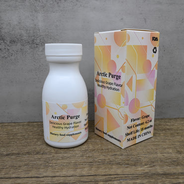 Arctic Purge Dietary Food Supplements Pear Grape Vitamin B Taurine Energy Drink