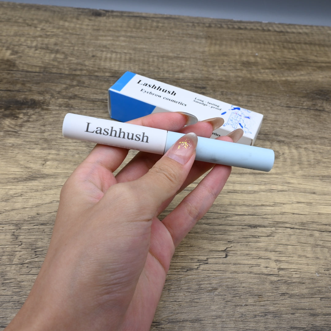 Lashhush Professional Eyebrow Cosmetics Ultra-Fine Precision Mascara with Dual-Action Brush