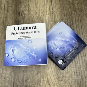 ULumora Advanced Facial Beauty Masks – Hydrate, Repair & Brighten Your Skin with Niacinamide & Hyaluronic Acid