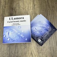 ULumora Advanced Facial Beauty Masks – Hydrate, Repair & Brighten Your Skin with Niacinamide & Hyaluronic Acid