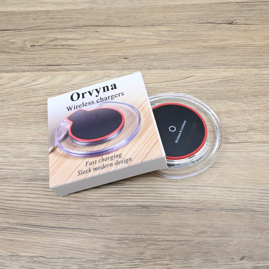 Orvyna Wireless Chargers: Ultra-Slim 15W Magnetic Fast-Charging Pad with Qi Technology