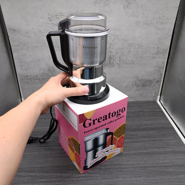 Greatogo Professional Power-operated Coffee Grinders With Electric Multi Purpose Grinding Technology