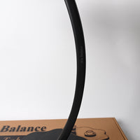 Win Balance Metal Side Table Cream Themed Minimalist End Table for Living Room Bedroom