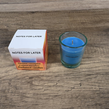NOTES FOR LATER Relaxing Scented Candles Long-Lasting Perfumed Candles for Home, Aromatherapy & Gifting
