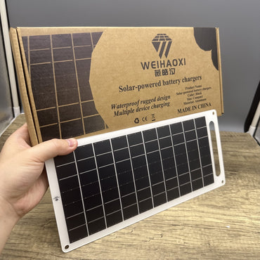 WEIHAOXI Solar-Powered Battery Chargers: Eco-Friendly, Ultra-Fast, and Portable Power for Your Devices