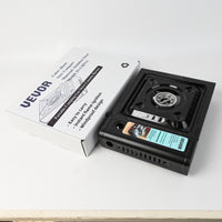VEVOR Portable Camping Gas Stove Cassette Burner Compact Lightweight Automatic Ignition Stainless Steel for Outdoor Cooking