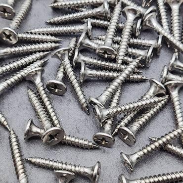 aetlvca Stainless Steel Screws Set – Durable Phillips Drive Metal and Wood Screws for Versatile Applications