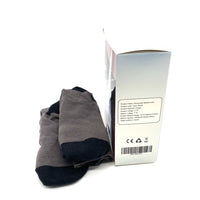Climiq Electrically heated socks Grey And Black Cotton Unisex 3.7V 45-55℃ 4000Mah Rechargeable Foot Warmer Electrically Heated Socks
