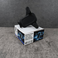 Motovox Universal Car Air Vent Phone Holder Mount - Rotating Clip Stand for Smartphone Navigation with Textured Grip
