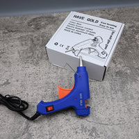 HAVE GOLD Hot Melt Glue Guns 20 Watt Corded Electric Blue High Strength Bonding Quick Heat