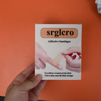 srglcro Elastic Breathable Adhesive Bandages Flexible Wound Care Adhesive Bandages for Quick Healing