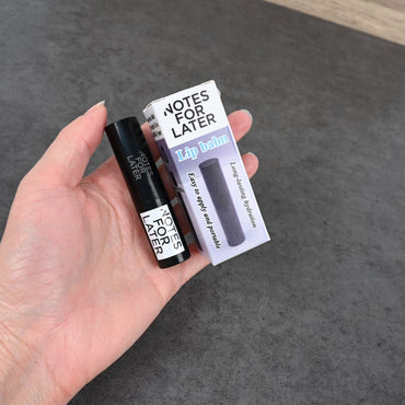 NOTES FOR LATER Men's Lip Cream Long-Lasting Hydrating Lip Balm Stick Portable Moisturizing Lip Care