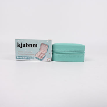 kjabnm Green Jewelry Storage Box Multi-Compartment Jewellery Cases for Organization