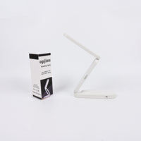 opjinu Foldable LED Desk Reading Lights with 3 Color Temperatures Rechargeable Eye-Caring Lamp for Study and Office Use