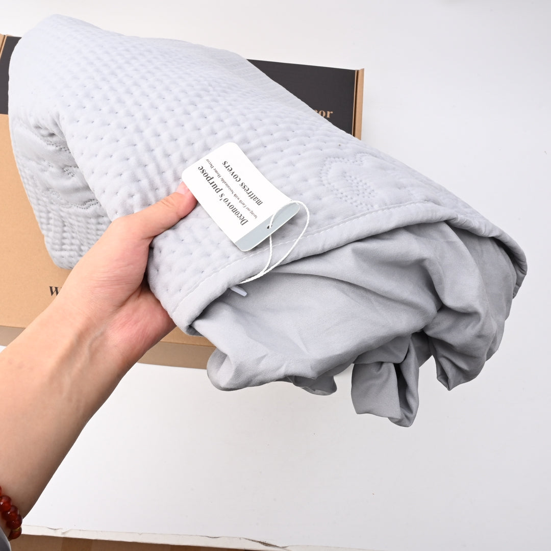Deconovo's purpose: Saving our Earth with Sustainable Home Decor Premium Waterproof Mattress Covers Breathable Bed Protection Sheet Luxury Fitted Mattress Protector Covers Full Range Sizes