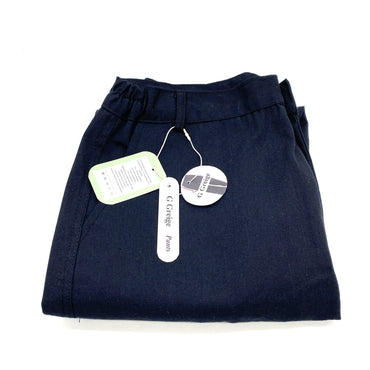 G Greige Pants Polyester Cotton 71% To 80% Straight Tube Long Casual Button Micro Elastic Moisture Wicking Pants