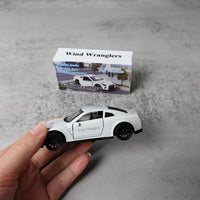 Wind Wranglers 1:42 Scale GTR Alloy Car Model White Pull-Back Toy Vehicle with Realistic Detailing for Kids & Collectors