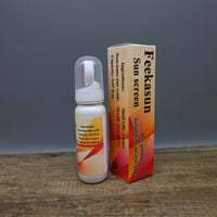 Feekasun Sunscreen Spray SPF 50 Broad Spectrum UVA UVB Protection Water Resistant Non Greasy for Face Body
