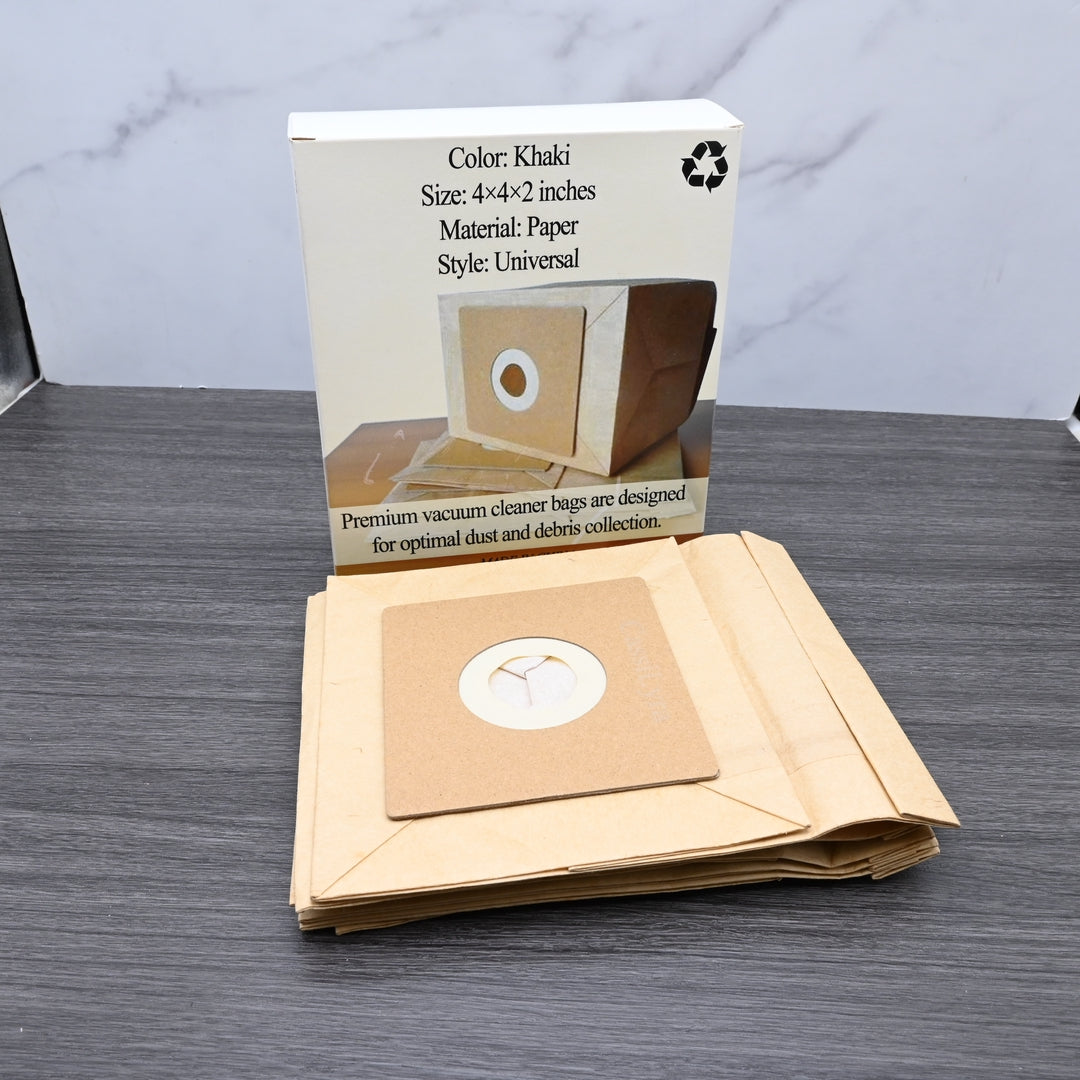 CassiLyra Professional Paper Universal Vacuum Cleaner Bags - High-Efficiency Dust Collection Bags