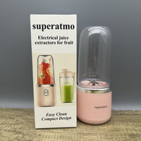 superatmo Electrical Juice Extractors for Fruit – Portable Blender for Fresh Juices & Smoothies