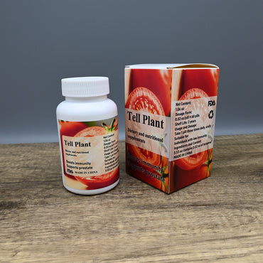 Tell Plant Dietary and Nutritional Supplements Tomato Lycopene Capsules High Concentration Immune Support