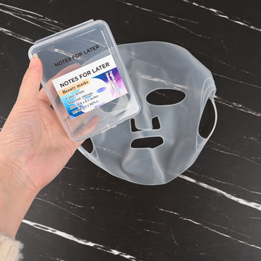 NOTES FOR LATER Radiant Glow Hydrating Beauty Masks Intensive Moisturizing & Rejuvenating Face Mask