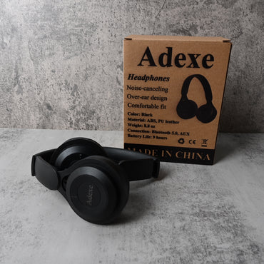 Adexe Headphones Over Ear Noise Cancelling High Quality Comfortable Immersive Sound for Music Gaming Calls