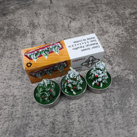 Christmas Tree Candles Green Festive Holiday Design Long Lasting Burn Time
