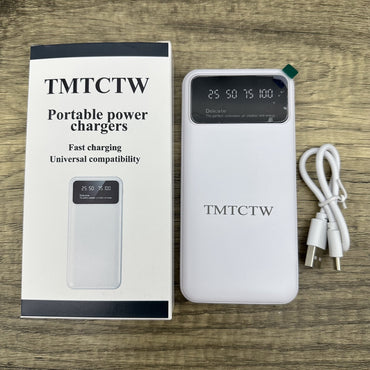 TMTCTW Ultra-Fast Portable Power Chargers with 10000mAh High-Capacity Battery